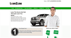 Desktop Screenshot of loanzone.com